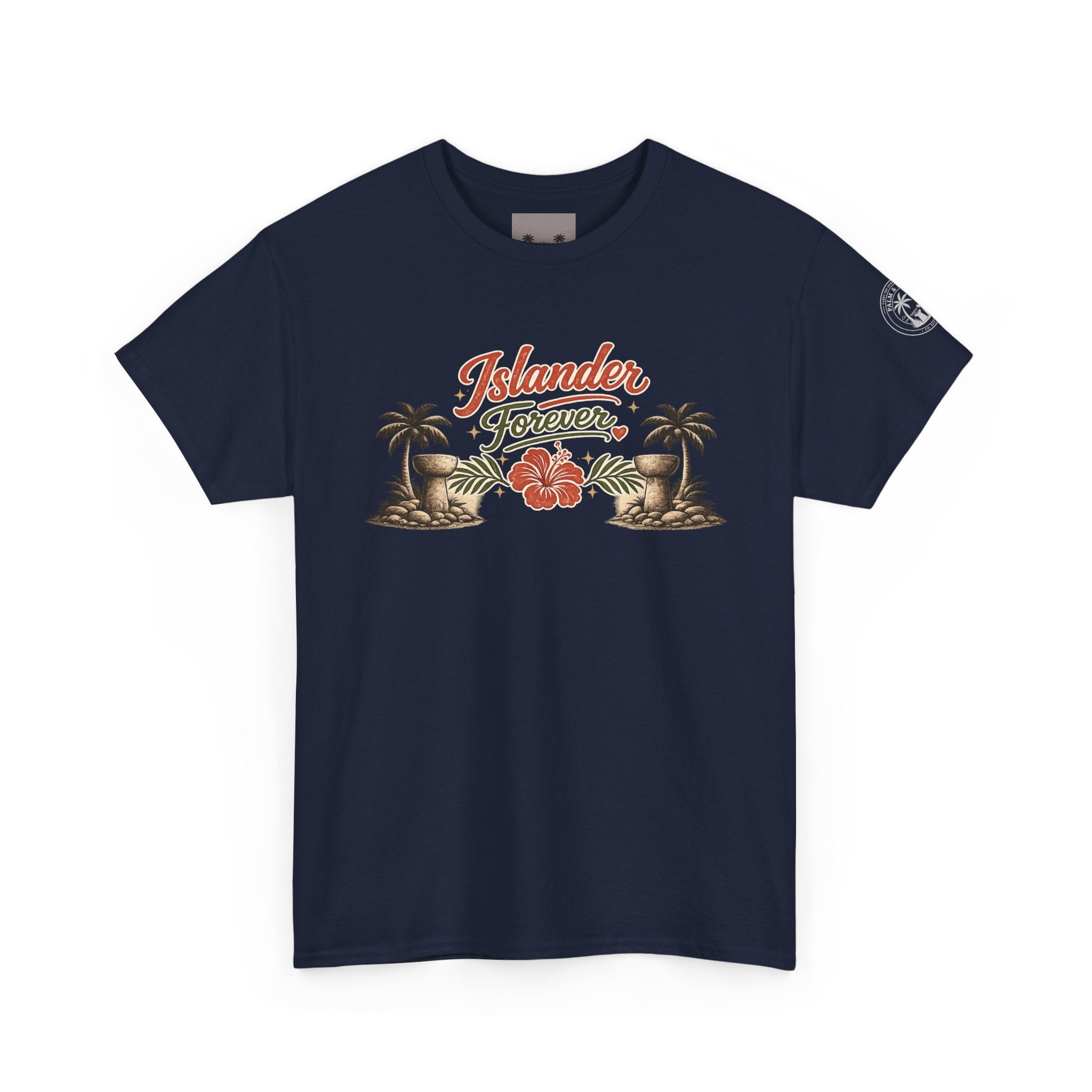 Personalized Islander Forever Unisex Heavy Cotton Tee (sample mockup)