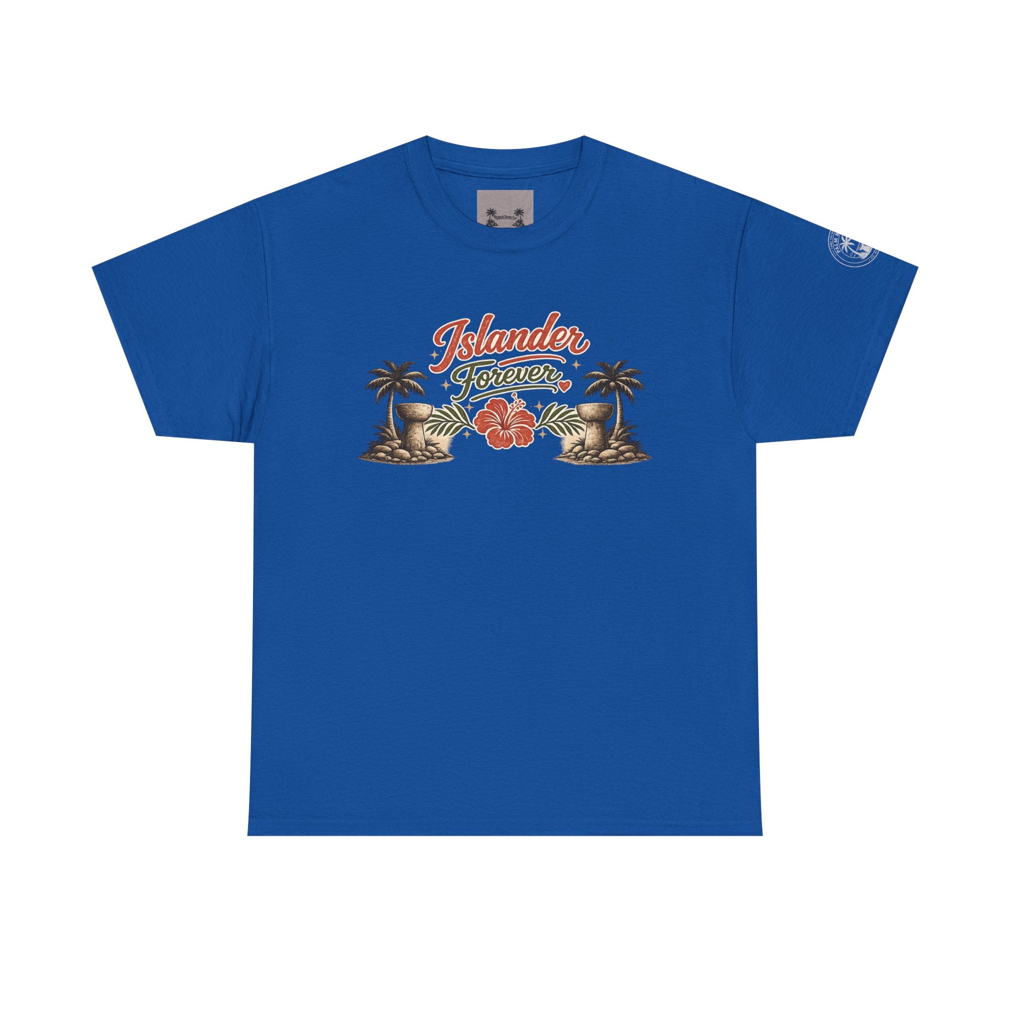 Personalized Islander Forever Unisex Heavy Cotton Tee (sample mockup)