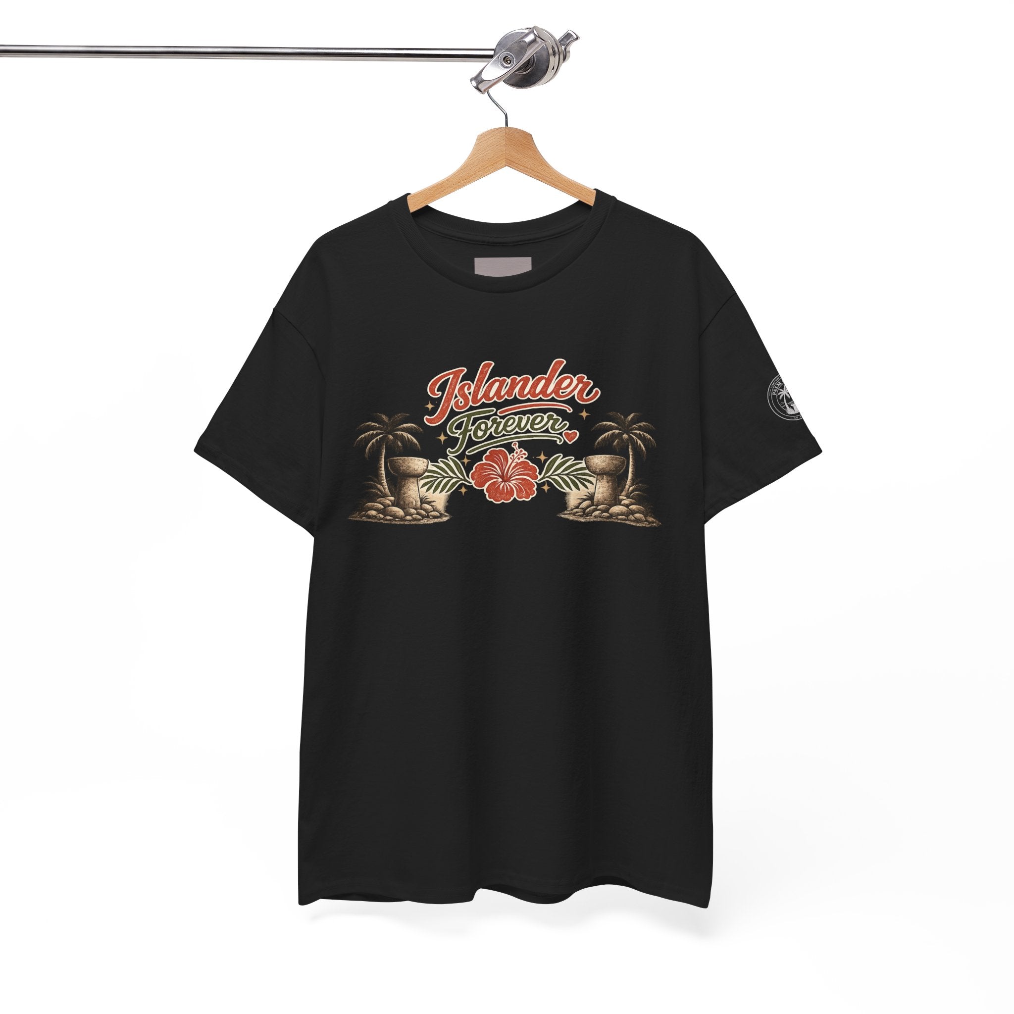 Personalized Islander Forever Unisex Heavy Cotton Tee (sample mockup)