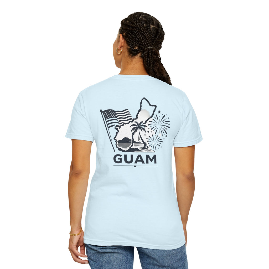 Adults Unisex 4th of July Island-Style T-Shirt