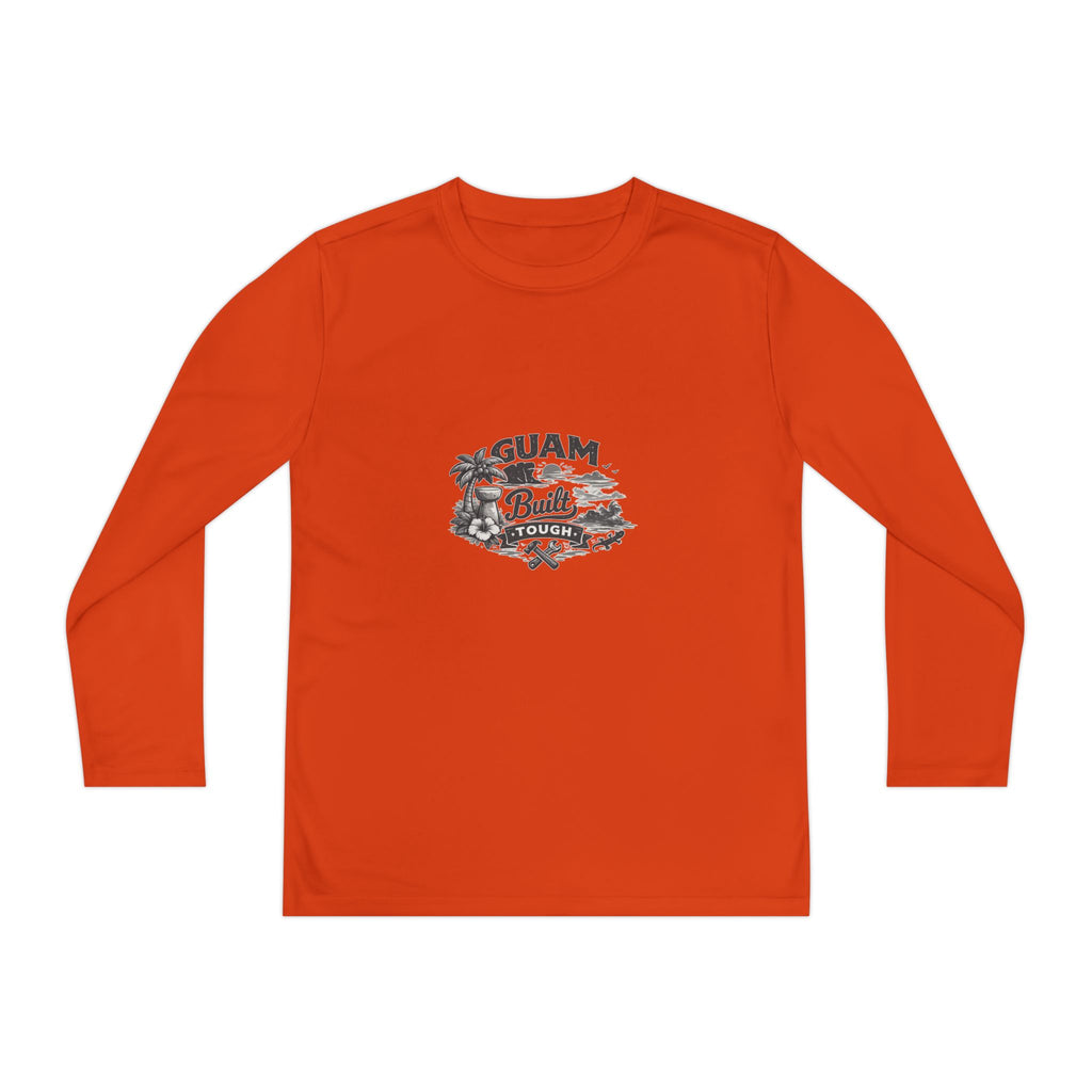 Guam Built Youth Long Sleeve Tee | Island Pride Graphic Shirt