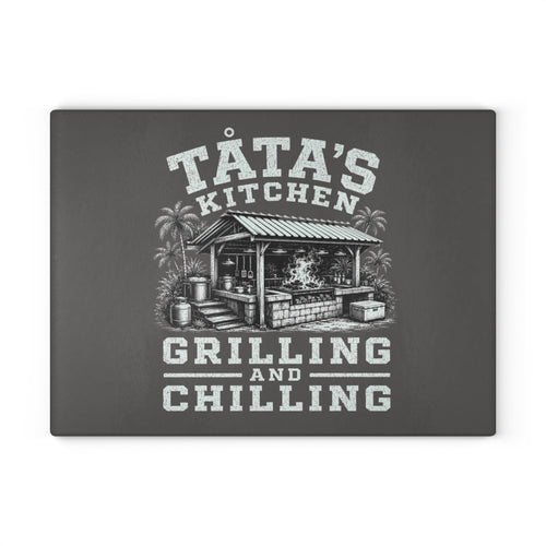 Cutting Board | “Tata’s Kitchen: Grilling and Chilling” BBQ Design