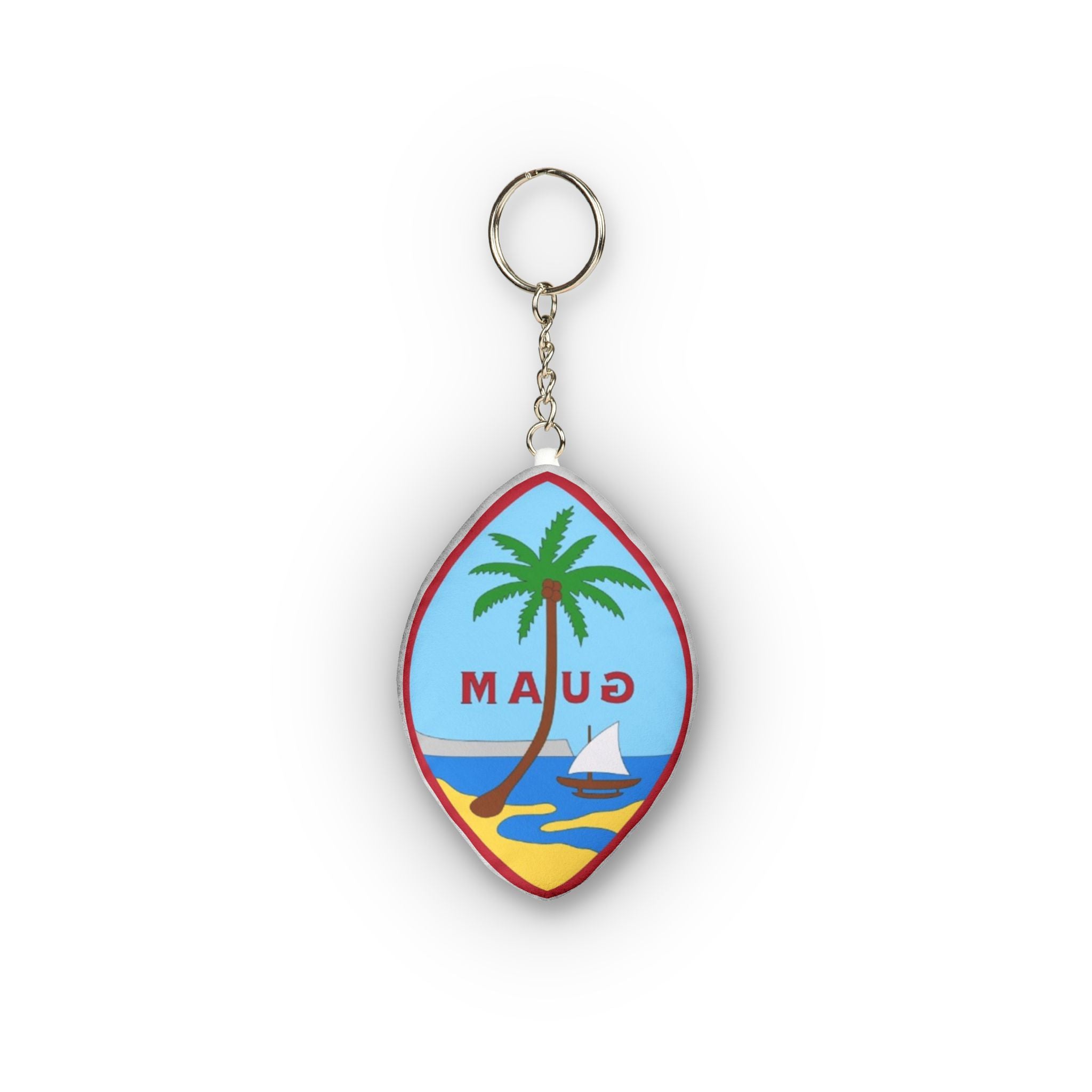 Personalized Mini Plush Keychain | Custom Shape Souvenir Keyring