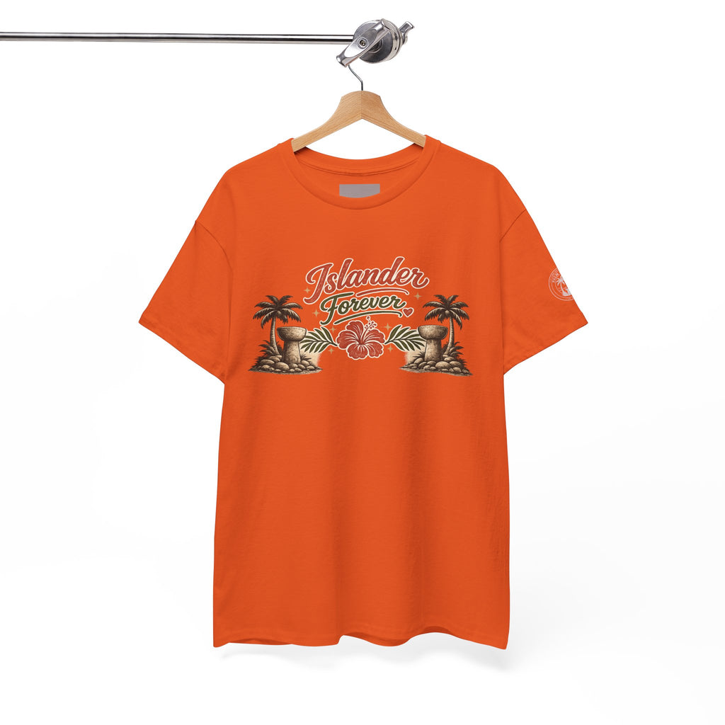 Personalized Islander Forever Unisex Heavy Cotton Tee (sample mockup)