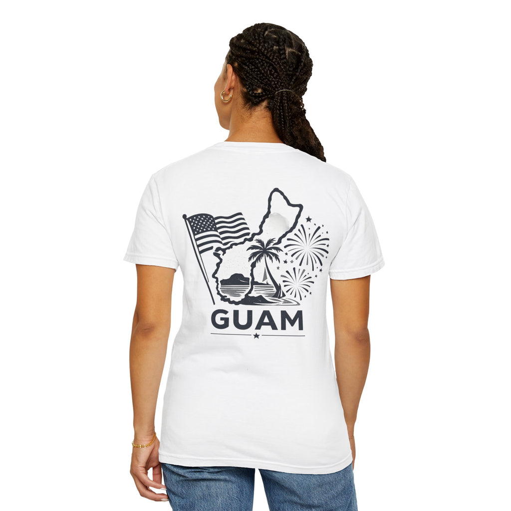 Adults Unisex 4th of July Island-Style T-Shirt