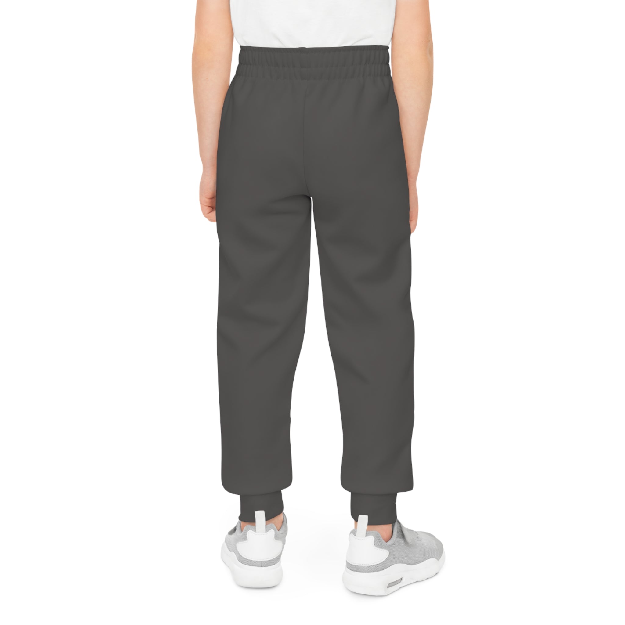Youth Joggers with Small Crest Logo — Comfortable Kids Athletic Sweatpants