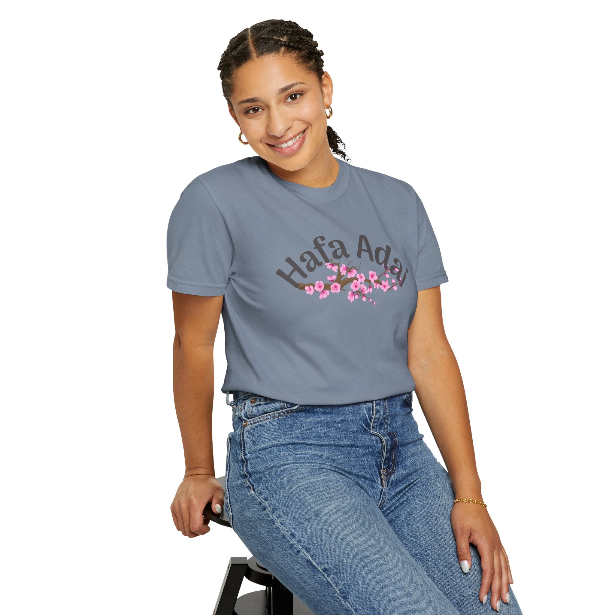Limited Edition Hafa Adai Cherry Blossom T-Shirt | Heavyweight Dyed Tee