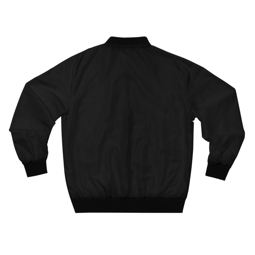 Personalized Palm & Stone 671 Bomber Jacket | Men's Retro Island Logo Jacket