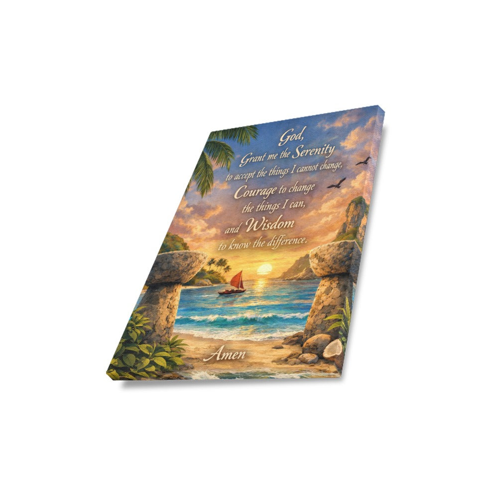 Serenity Prayer Frame Canvas Print 11"x14"