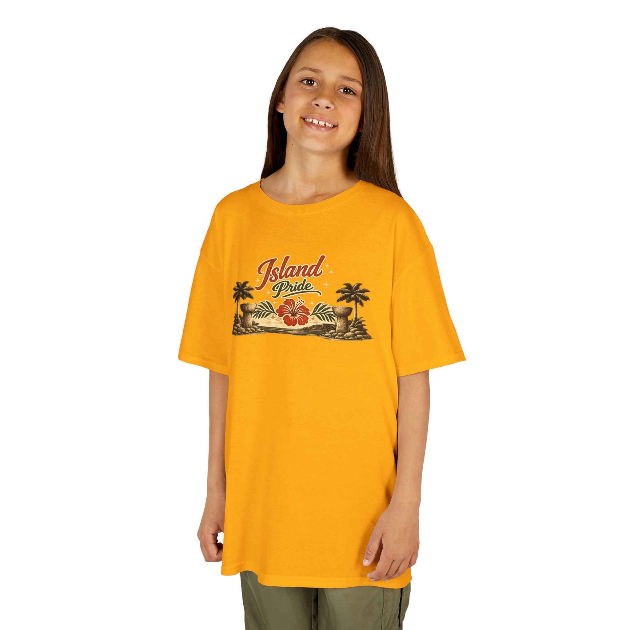 Personalized Kids Island Pride T-shirt (mockup sample)