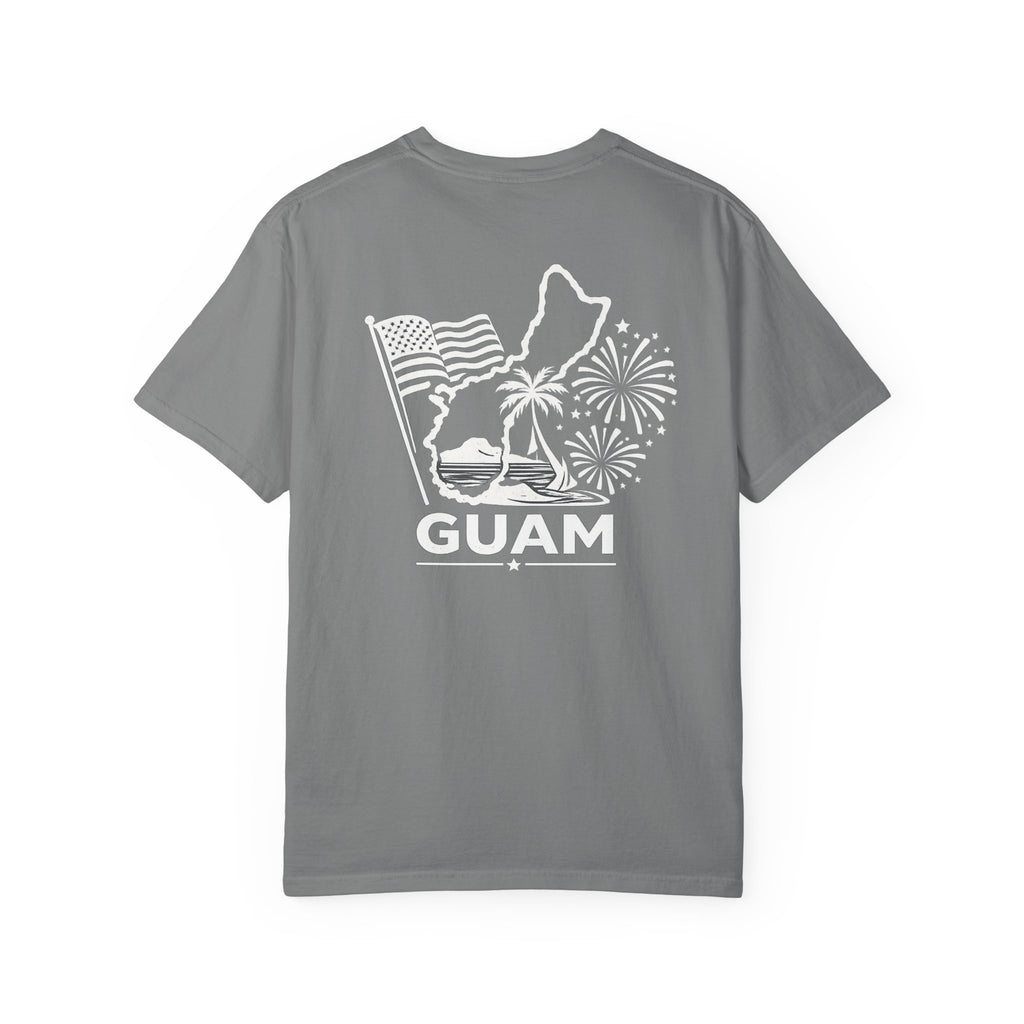 Adults Unisex 4th of July Island-Style T-Shirt