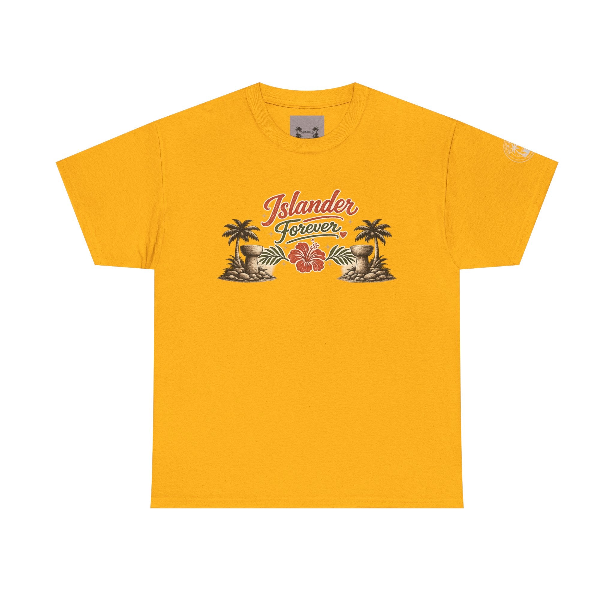 Personalized Islander Forever Unisex Heavy Cotton Tee (sample mockup)