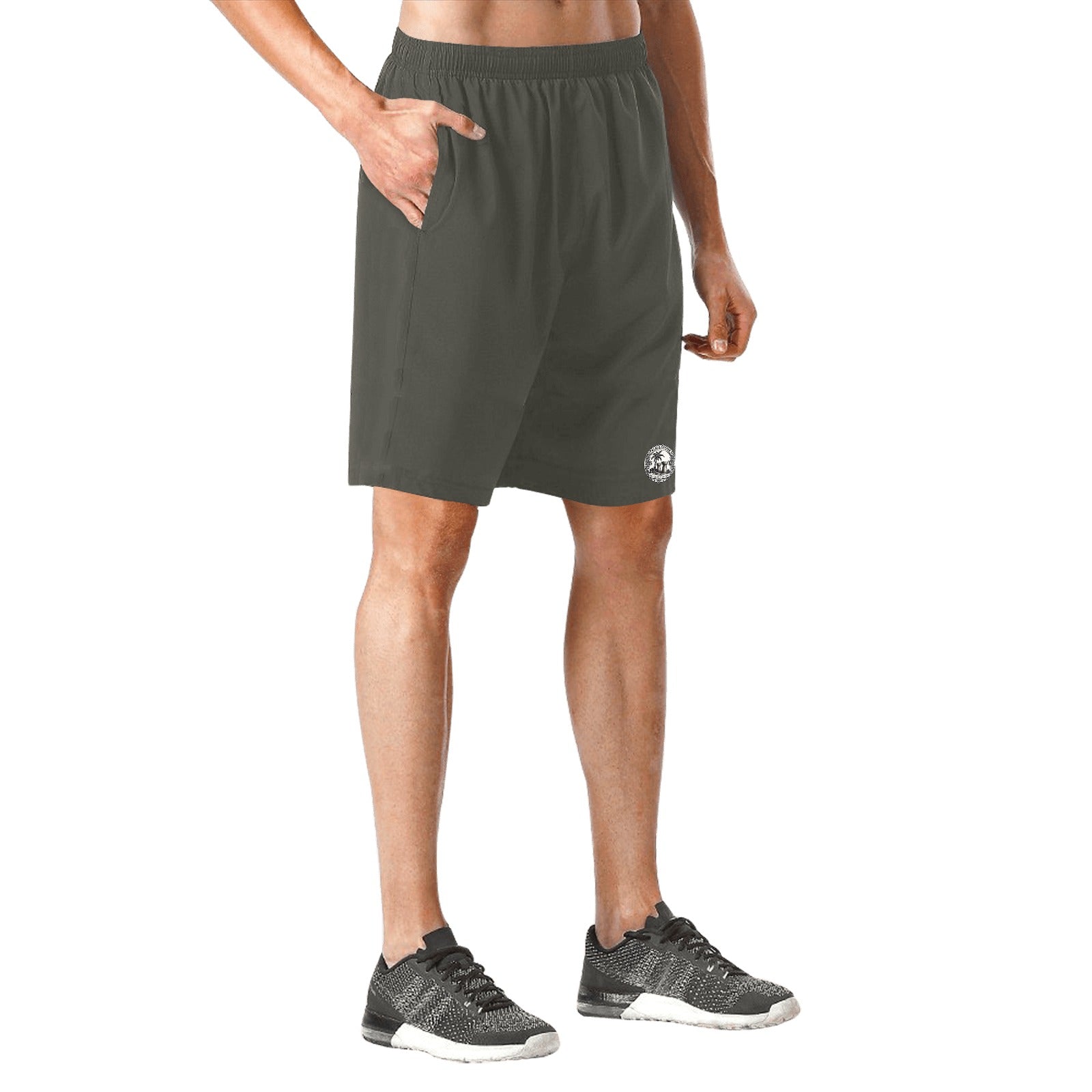 Men's Elastic Beach Shorts | Palm&Stone Signature Logo (6 colors | S-5XL)