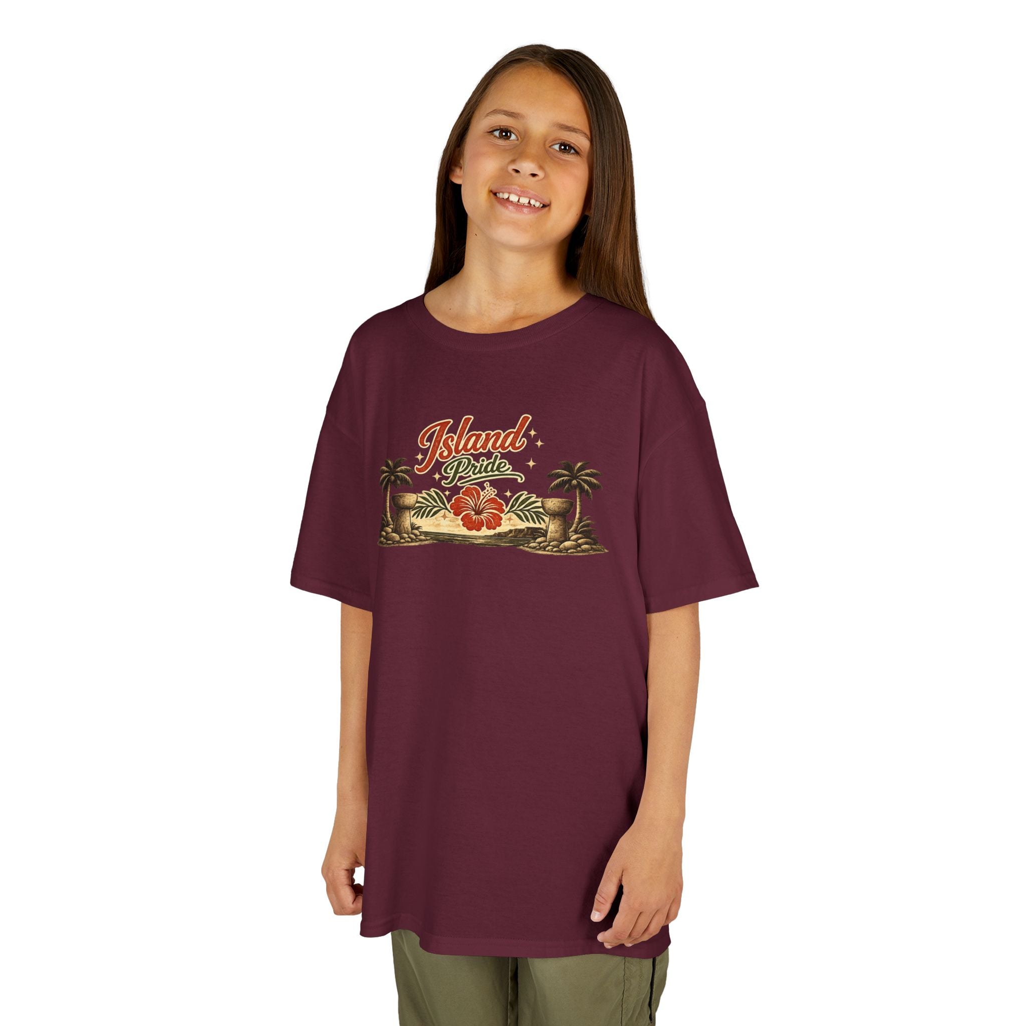 Personalized Kids Island Pride T-shirt (mockup sample)