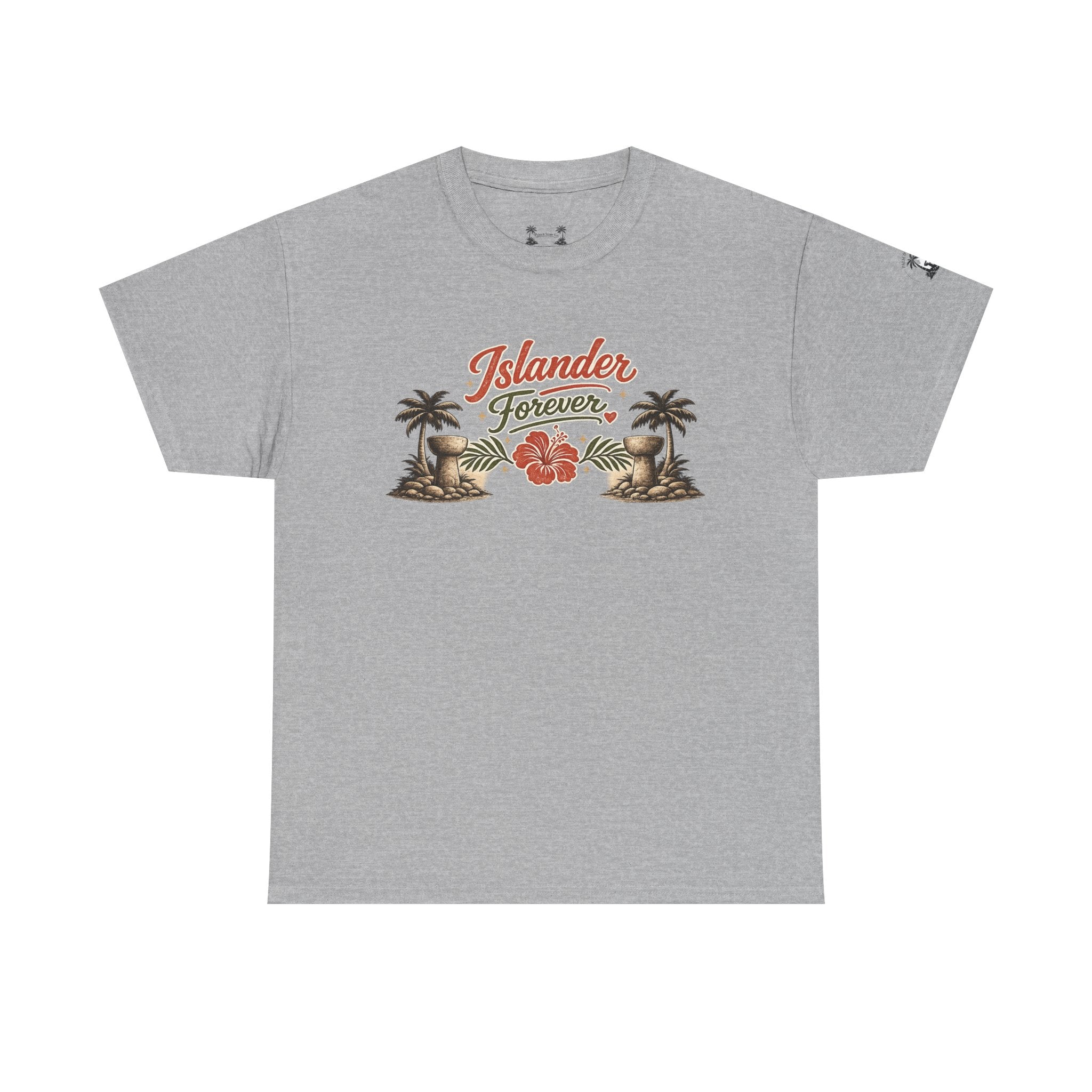 Personalized Islander Forever Unisex Heavy Cotton Tee (sample mockup)