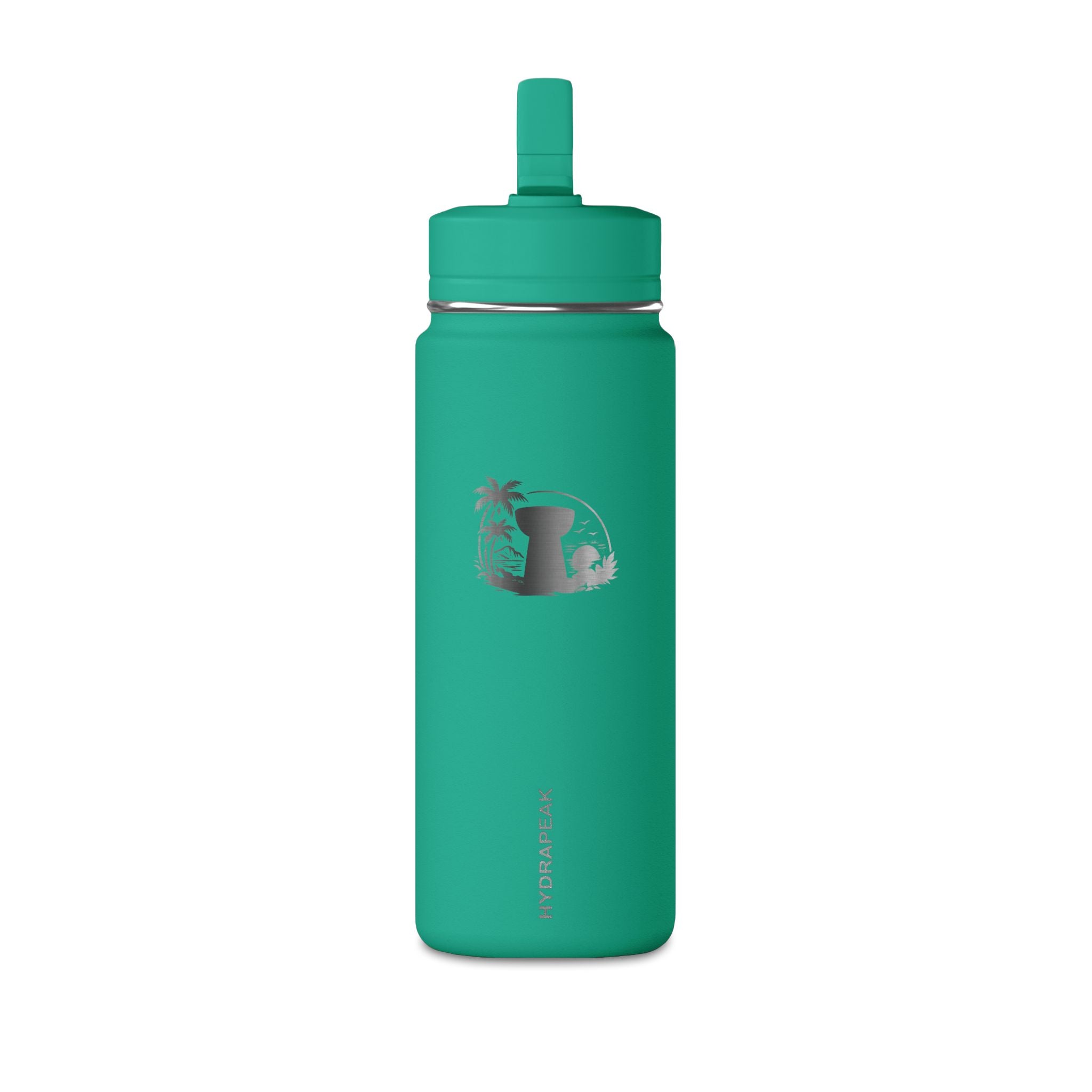 Personalized 20oz Mini Water Straw Bottle (Add Your Own Image, Logo or Text)