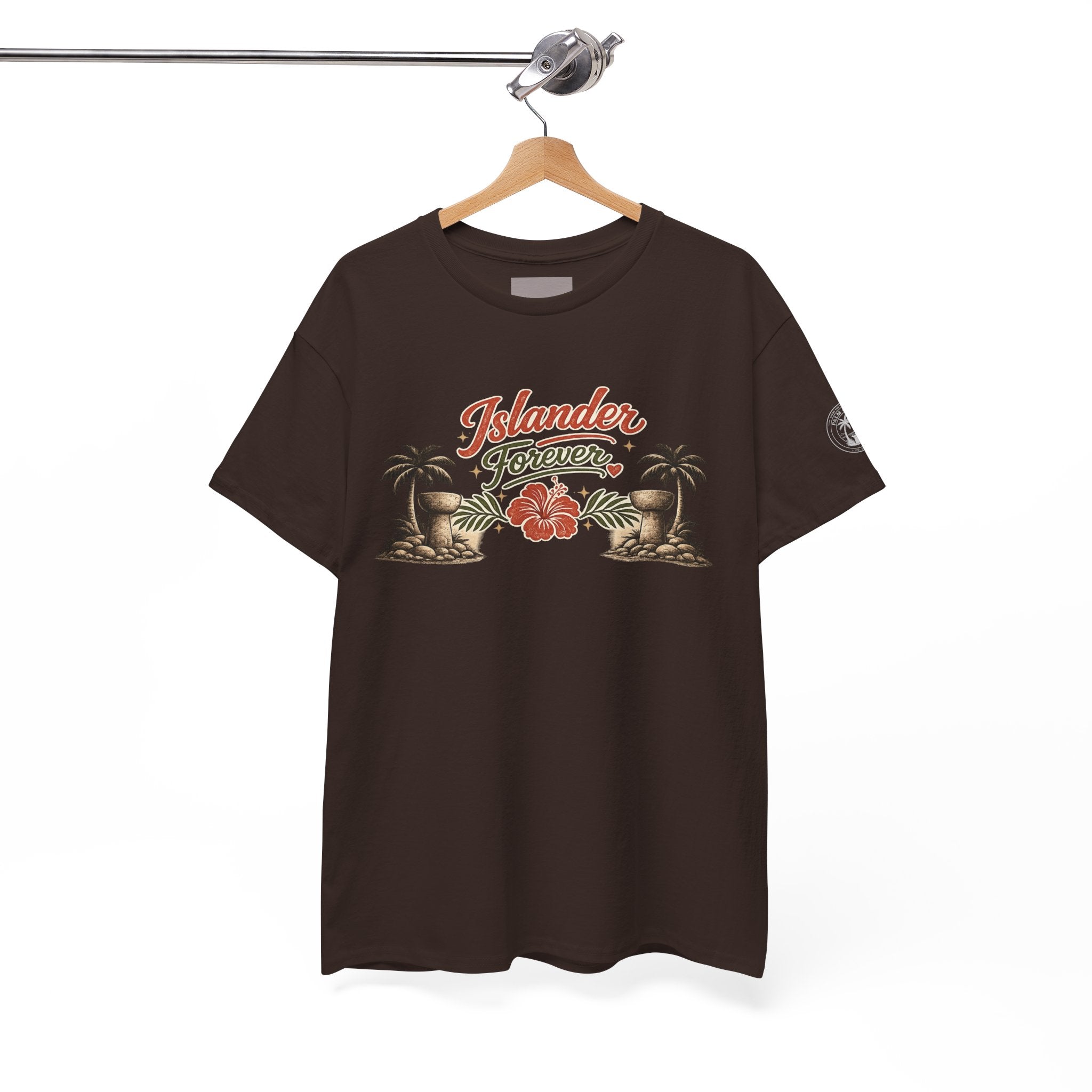 Personalized Islander Forever Unisex Heavy Cotton Tee (sample mockup)
