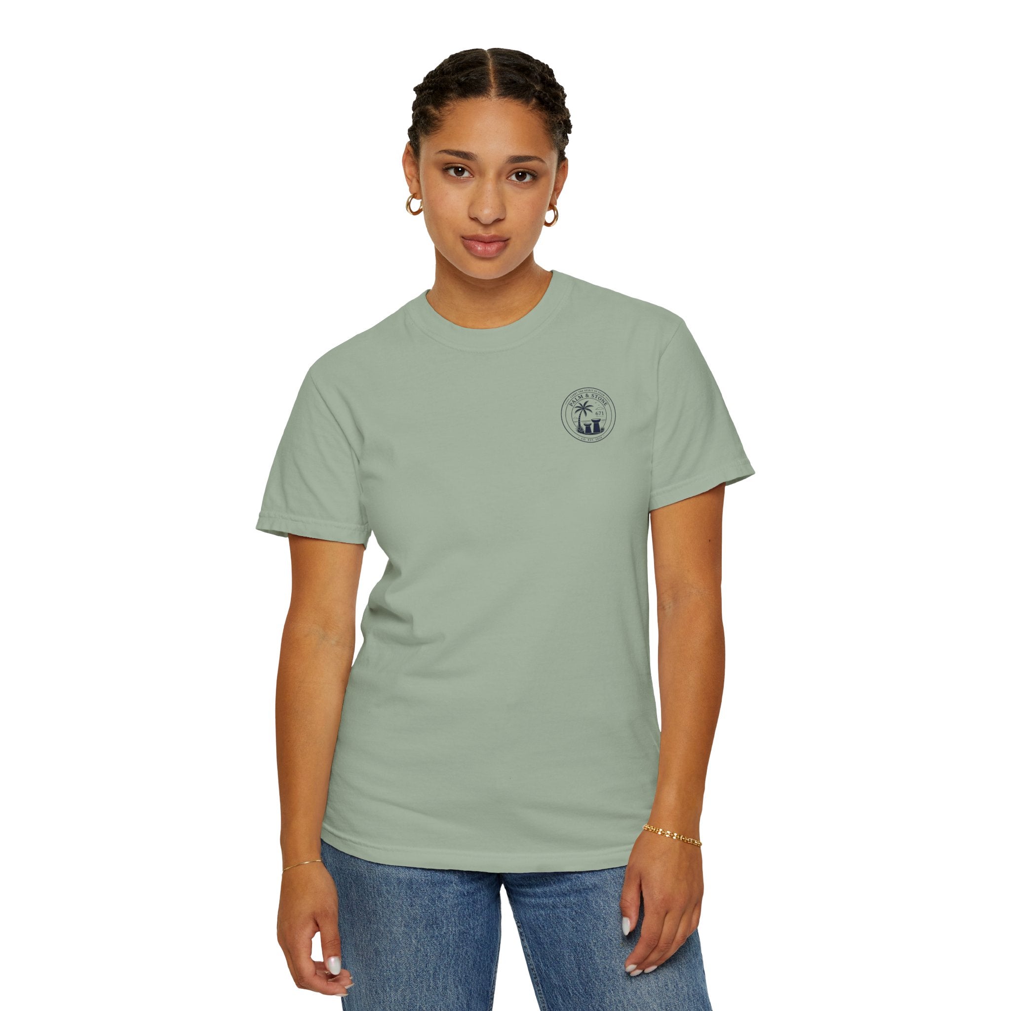 Adults Unisex 4th of July Island-Style T-Shirt