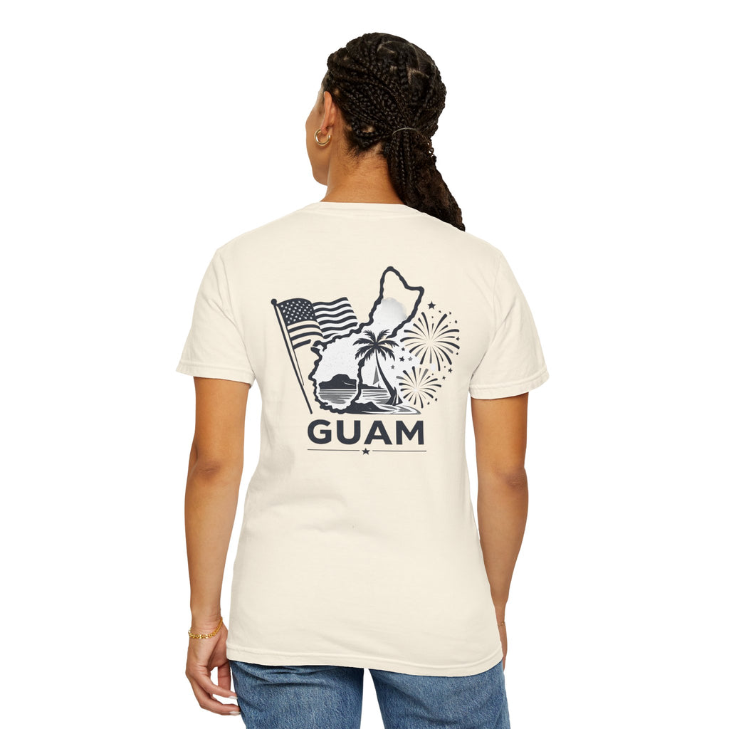 Adults Unisex 4th of July Island-Style T-Shirt