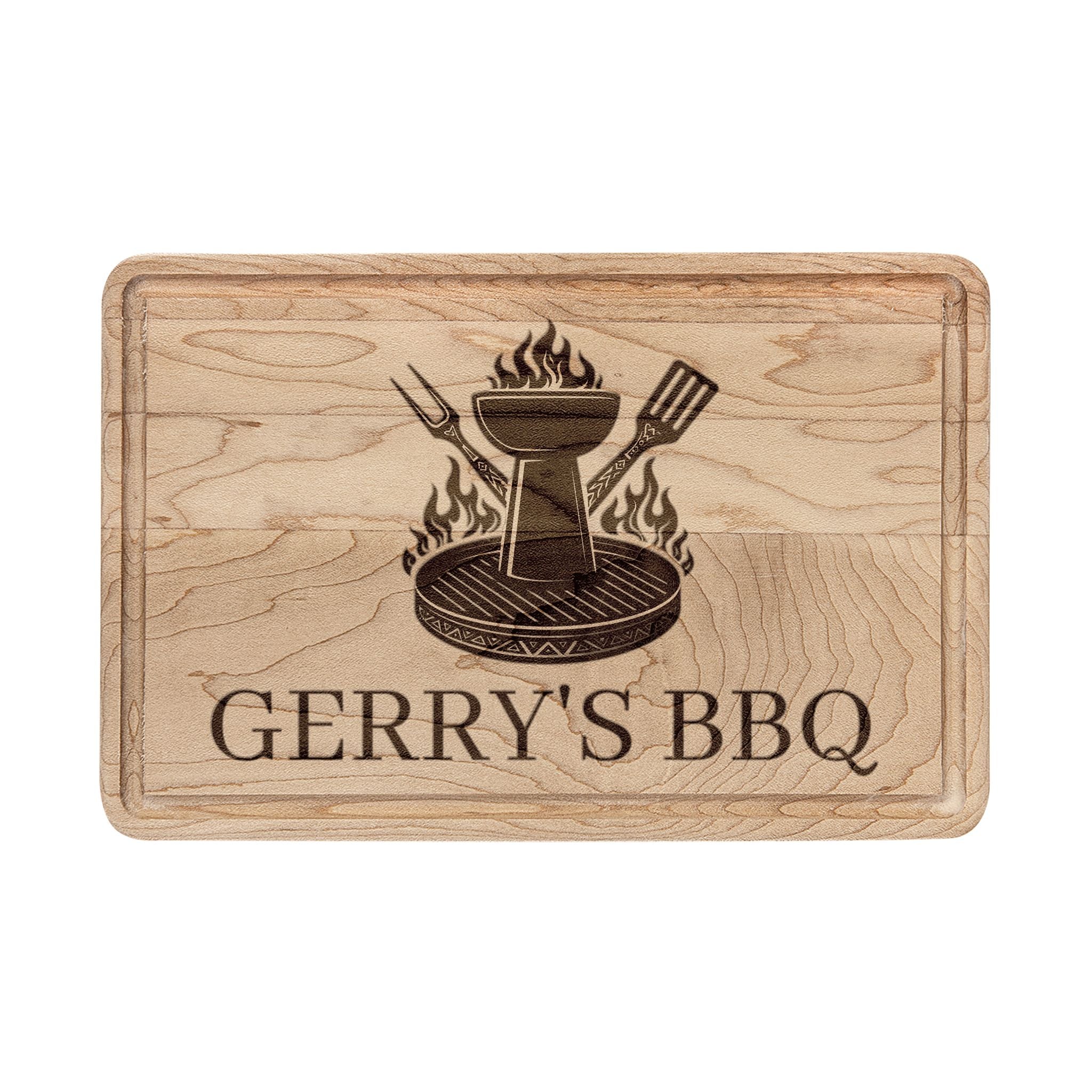 Engraved Wooden Cutting Board | Personalized  Name Serving Board