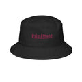 Personalized Embroidered Bucket Hat | Casual Sun Hat with Pink Logo