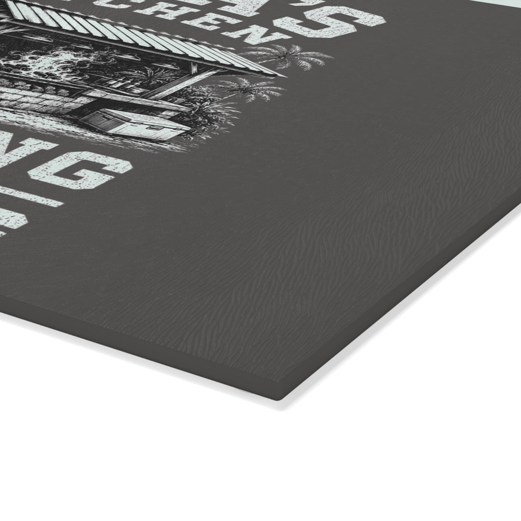 Cutting Board | “Tata’s Kitchen: Grilling and Chilling” BBQ Design