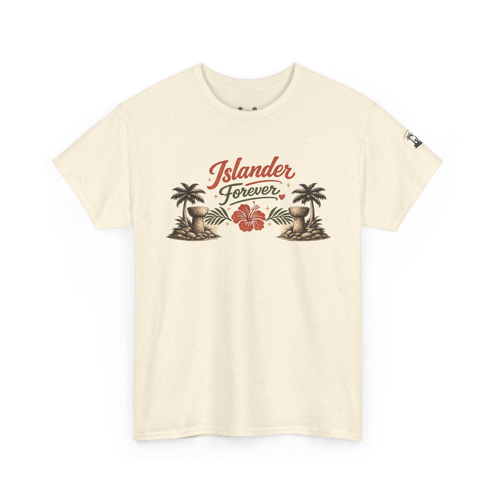 Personalized Islander Forever Unisex Heavy Cotton Tee (sample mockup)