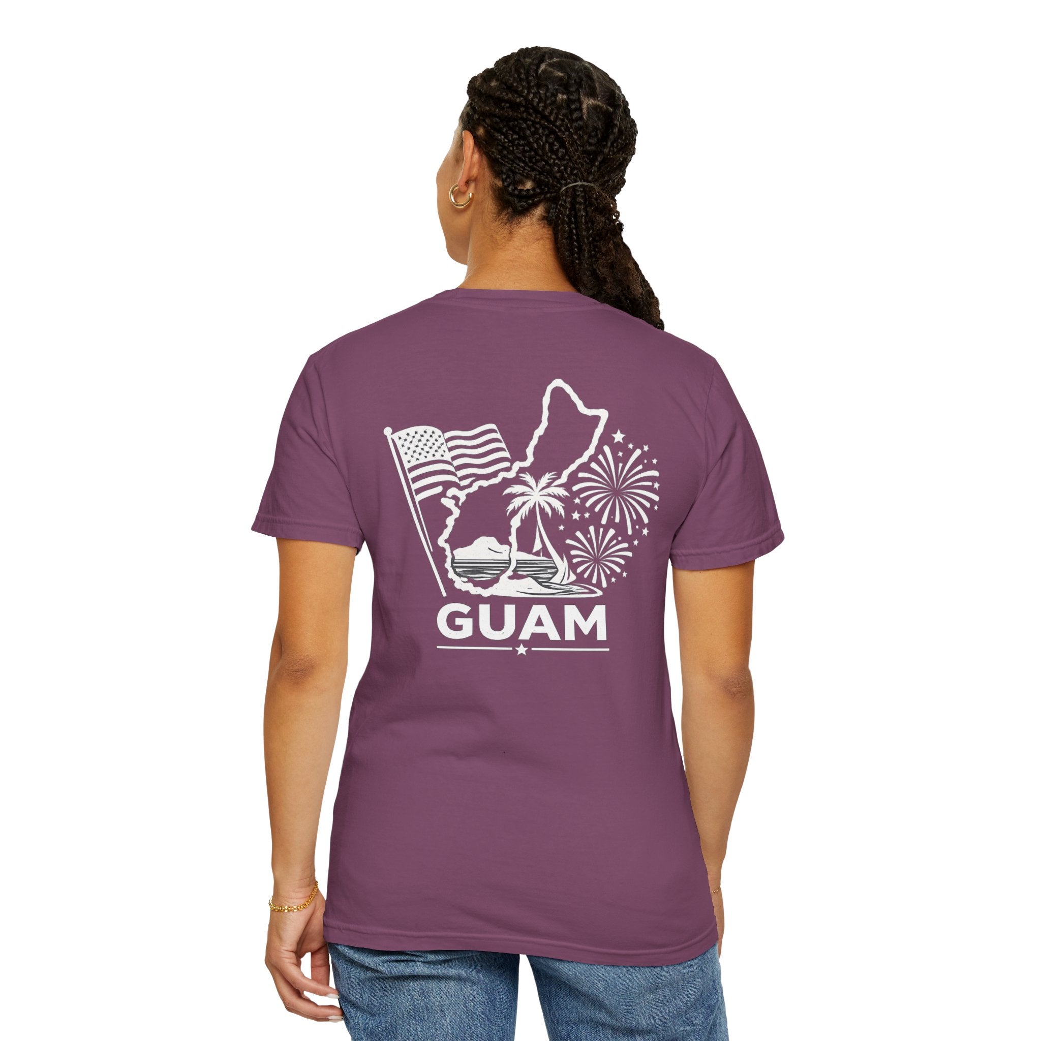 Adults Unisex 4th of July Island-Style T-Shirt