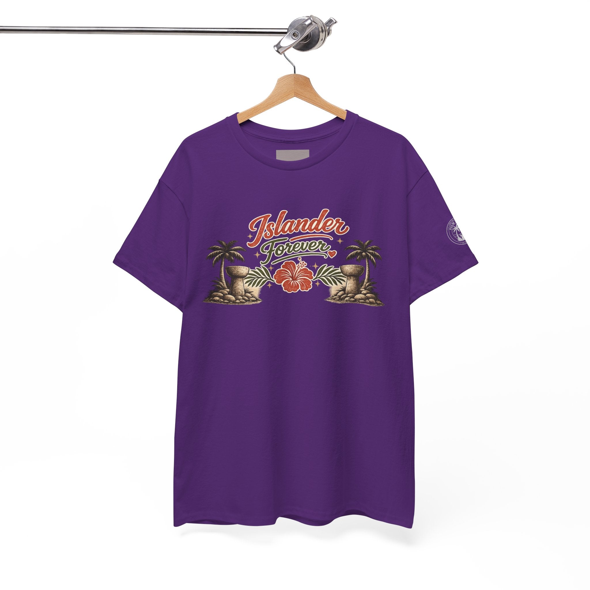Personalized Islander Forever Unisex Heavy Cotton Tee (sample mockup)