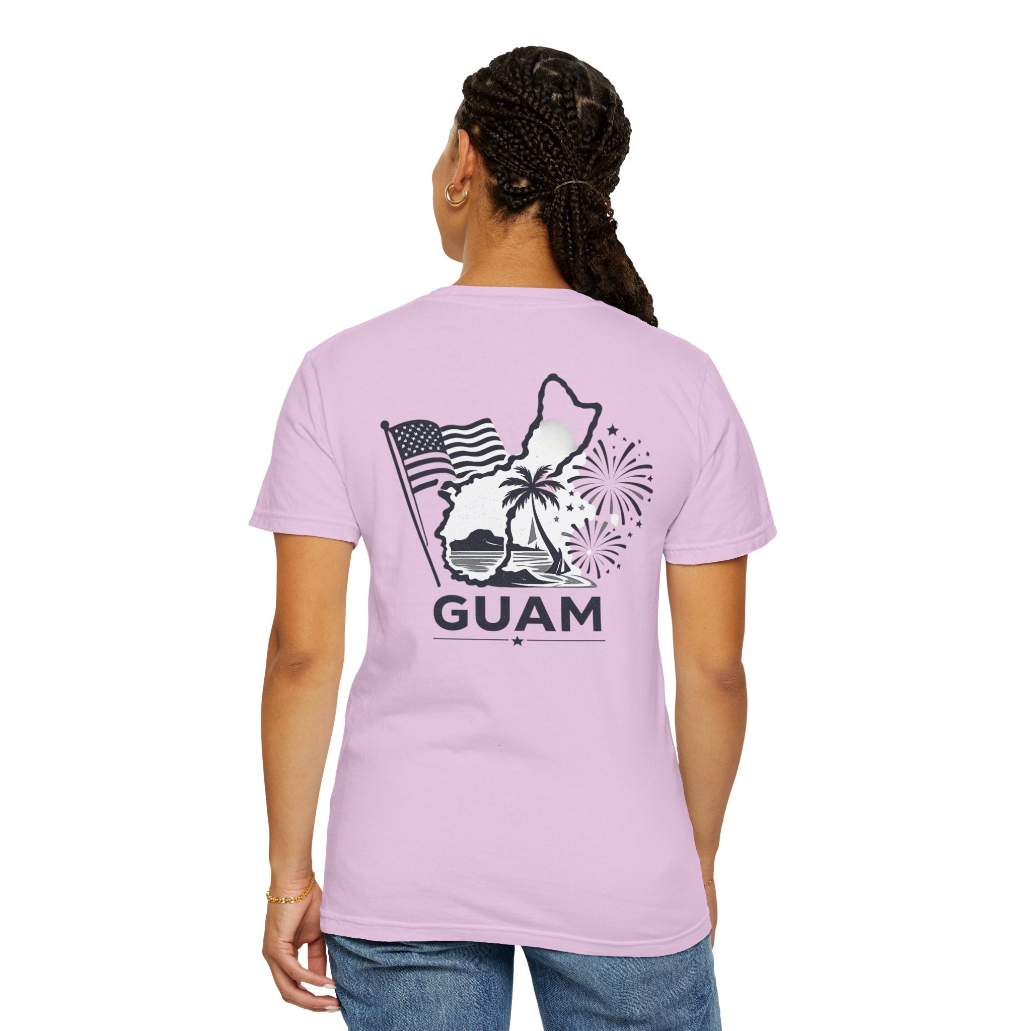 Adults Unisex 4th of July Island-Style T-Shirt
