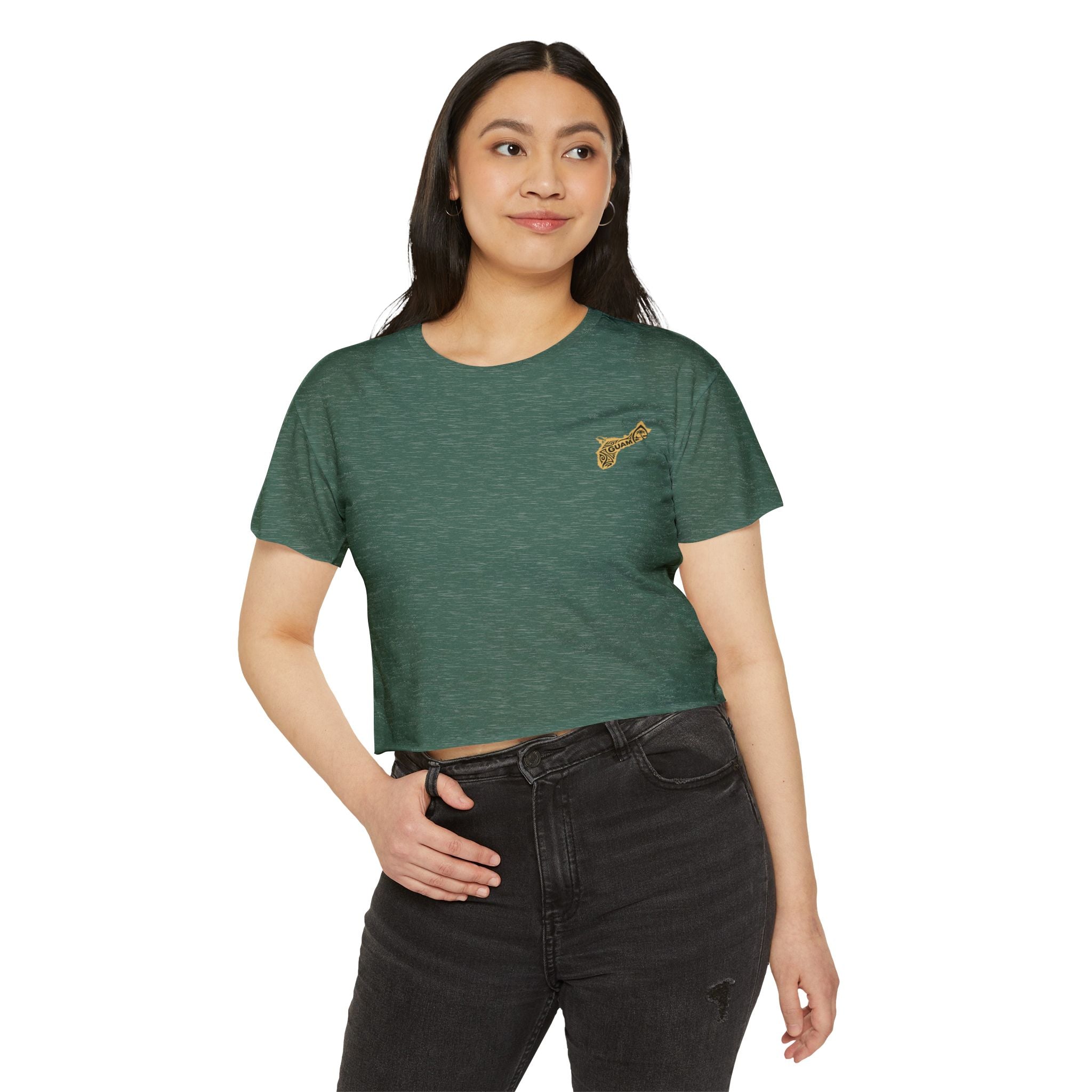Personalized Boho Embroidered Crop Top