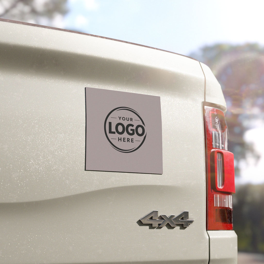 Custom Car Magnet — Personalized Logo Magnetic Sign for Vehicles
