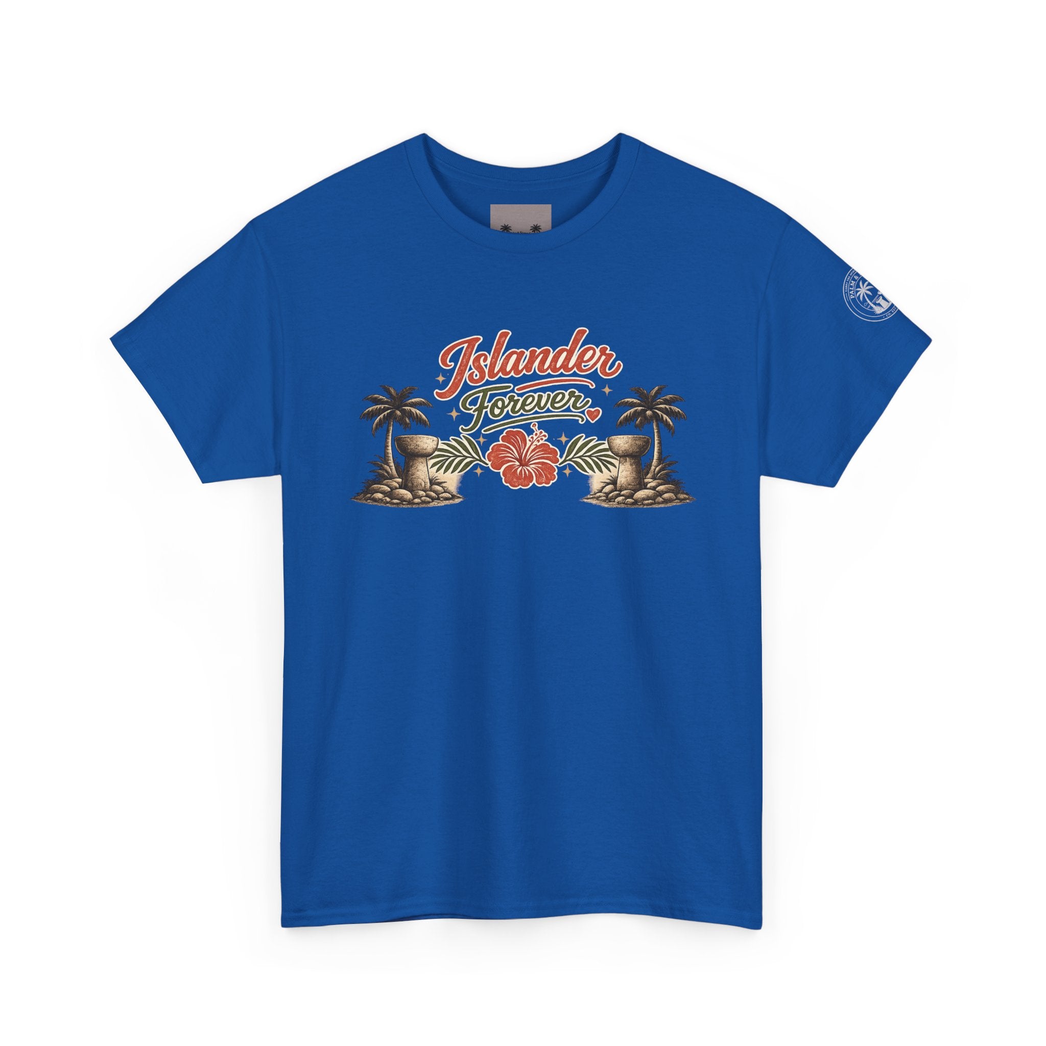 Personalized Islander Forever Unisex Heavy Cotton Tee (sample mockup)