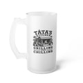 Personalized Frosted Glass Beer Mug