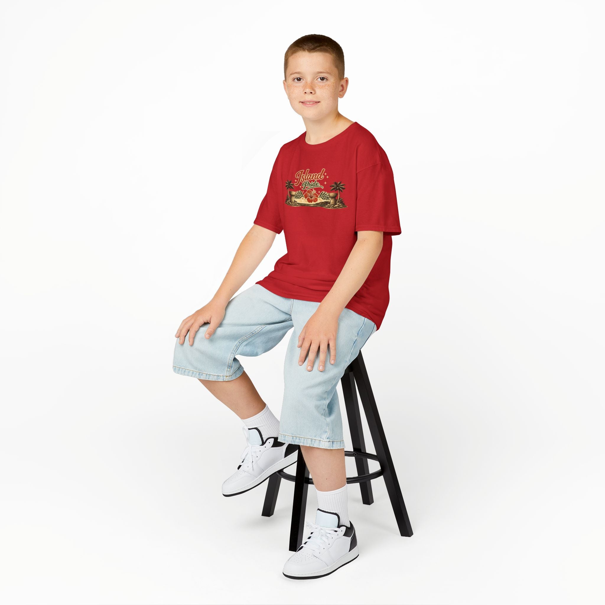 Personalized Kids Island Pride T-shirt (mockup sample)