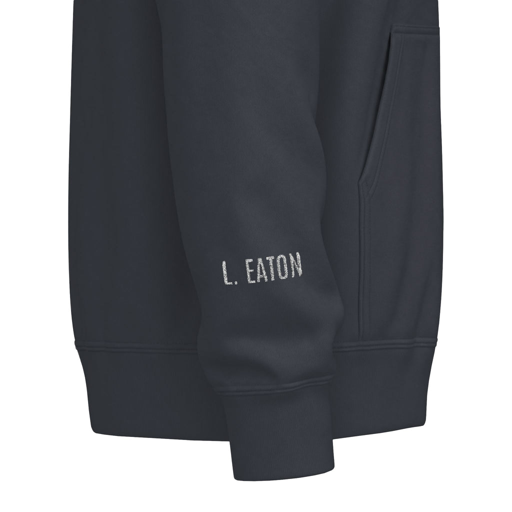 Personalized Unisex Heavy Blend™ Full Zip Hooded Sweatshirt (Add your school name, logo, subject, initials)