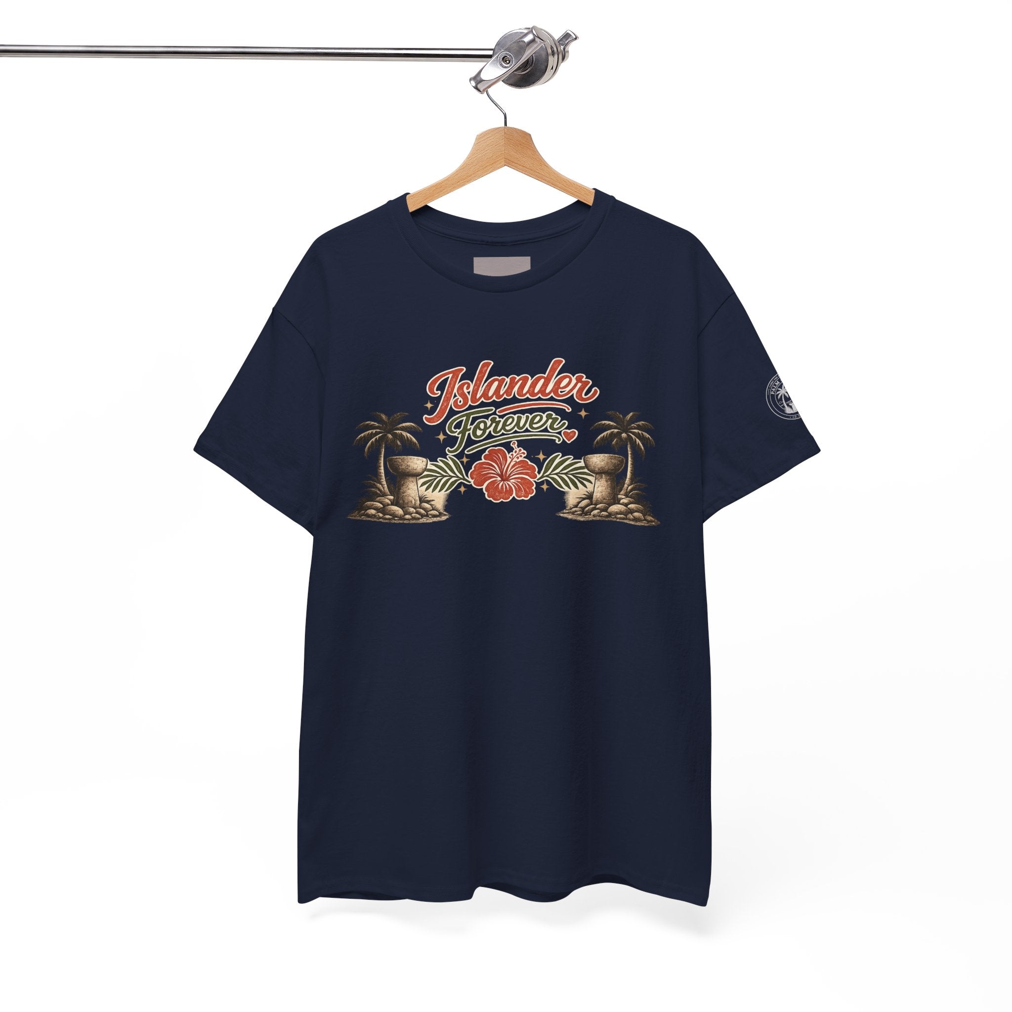 Personalized Islander Forever Unisex Heavy Cotton Tee (sample mockup)