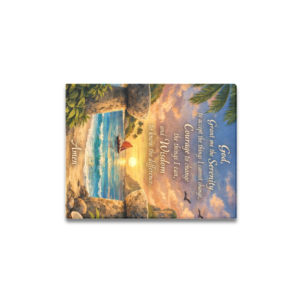 Serenity Prayer Frame Canvas Print 11"x14"