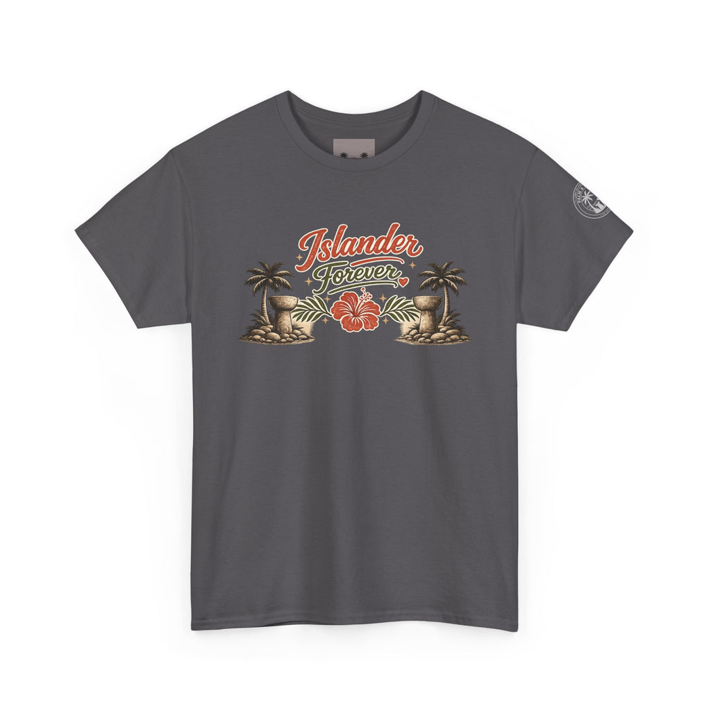 Personalized Islander Forever Unisex Heavy Cotton Tee (sample mockup)