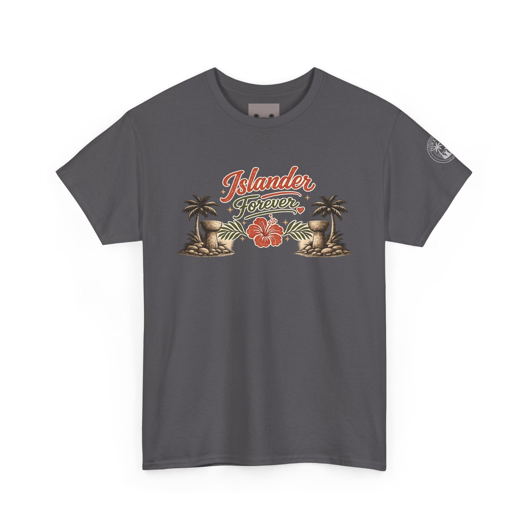 Personalized Islander Forever Unisex Heavy Cotton Tee (sample mockup)