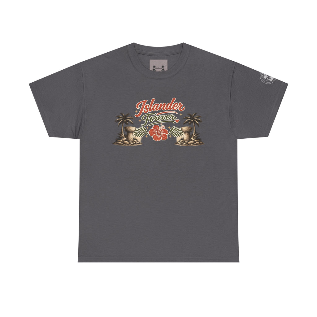Personalized Islander Forever Unisex Heavy Cotton Tee (sample mockup)
