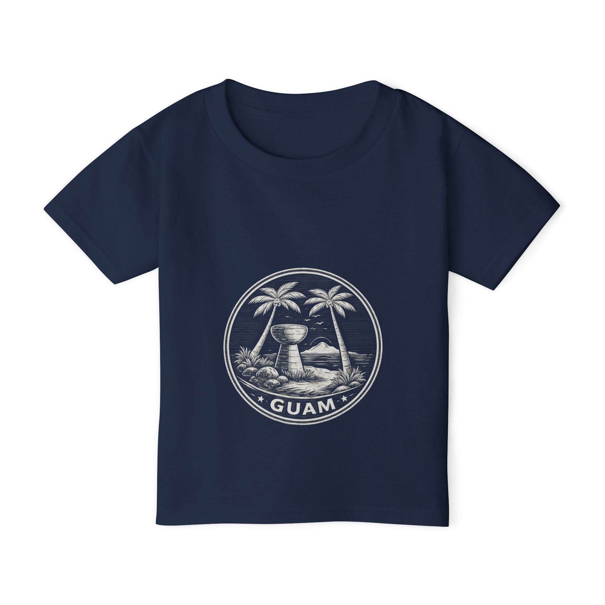 Toddler T-Shirt Guam Island Palm Logo