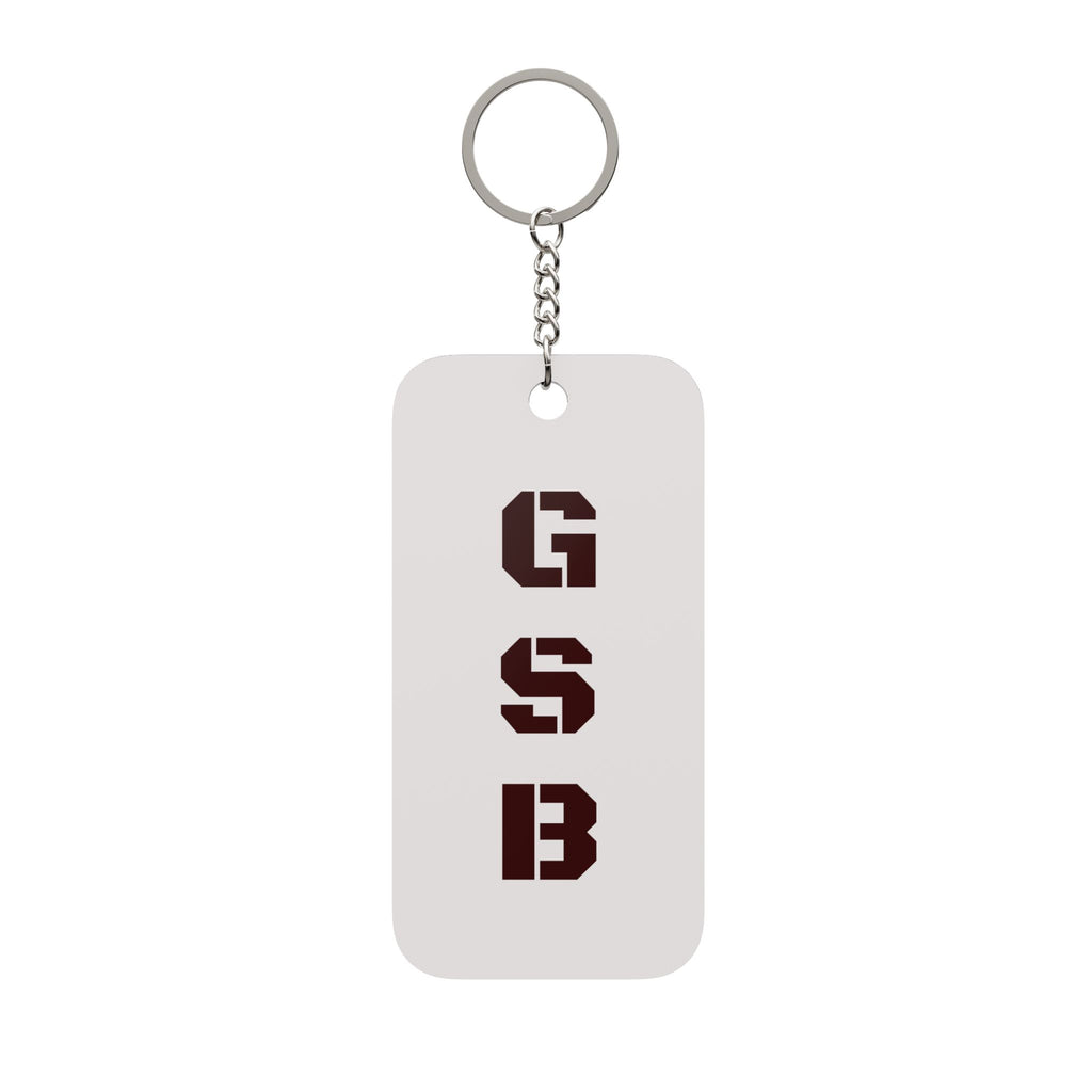 Personalized Island Village Vintage Surf Keychain | Double-Sided Custom Charm  (Add your own image/text or buy as is)