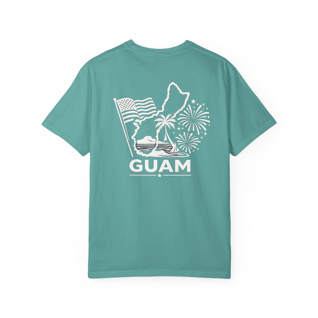 Adults Unisex 4th of July Island-Style T-Shirt