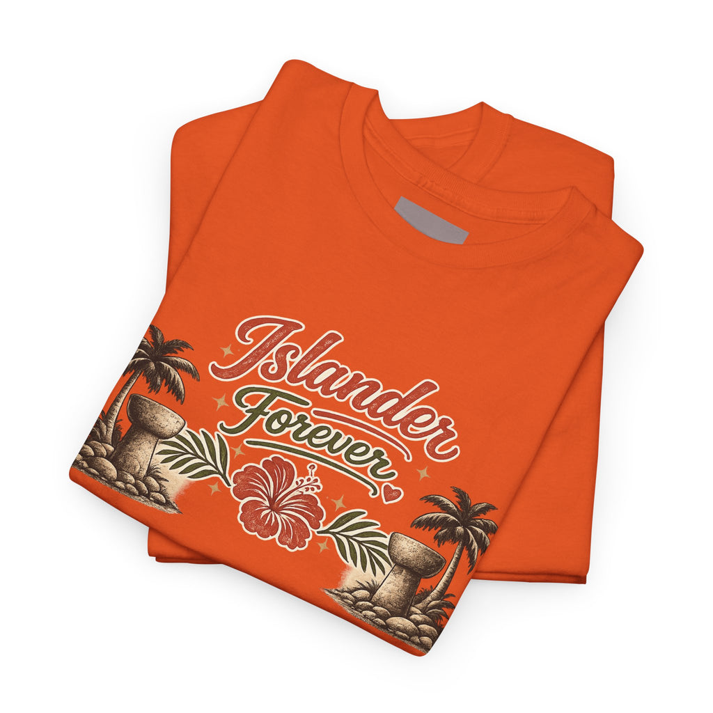 Personalized Islander Forever Unisex Heavy Cotton Tee (sample mockup)