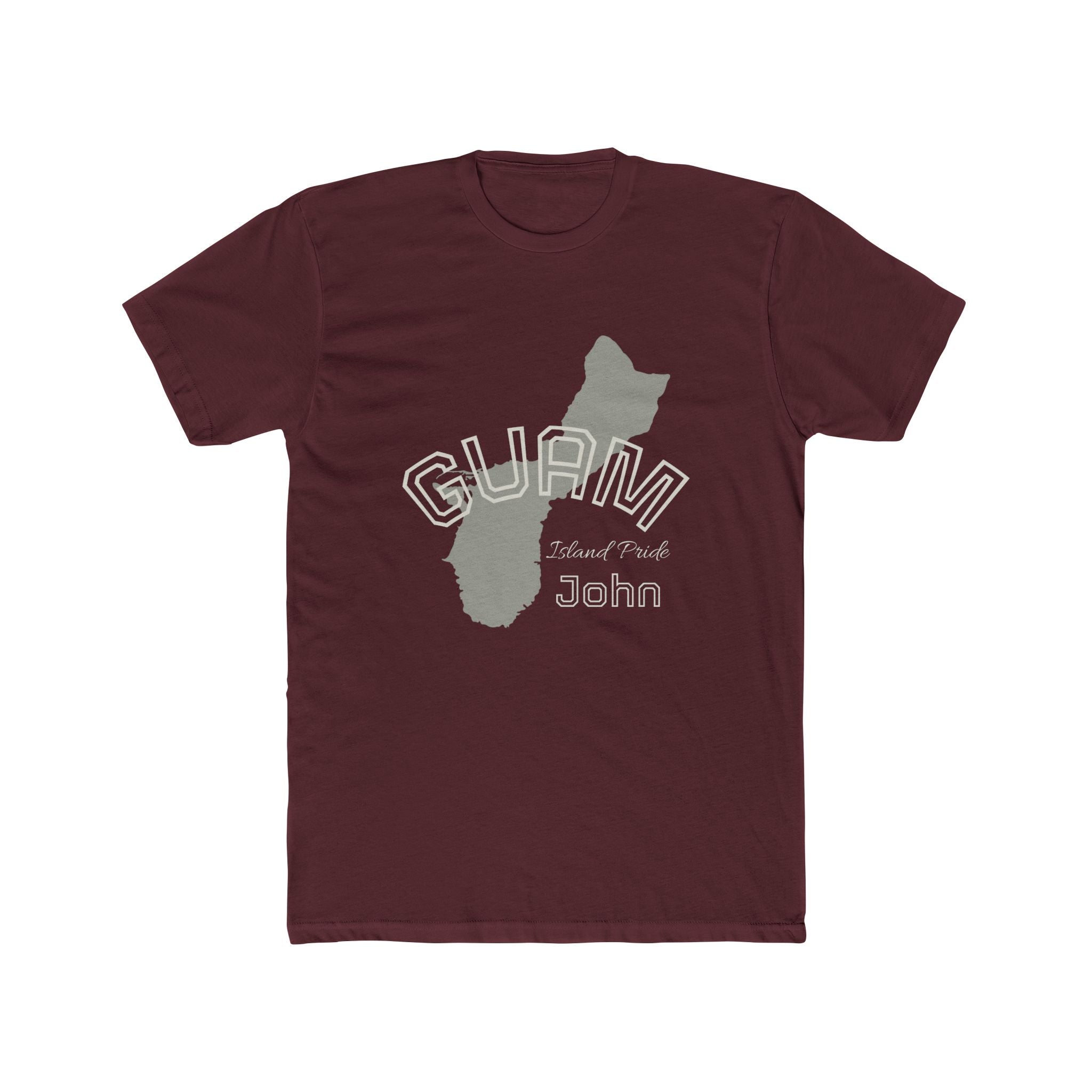 Personalize Guam Island Pride T-shirt | Custom Name T-shirt