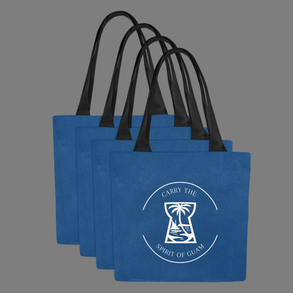 Canvas Tote Bag (Model1657) (Set of 4)