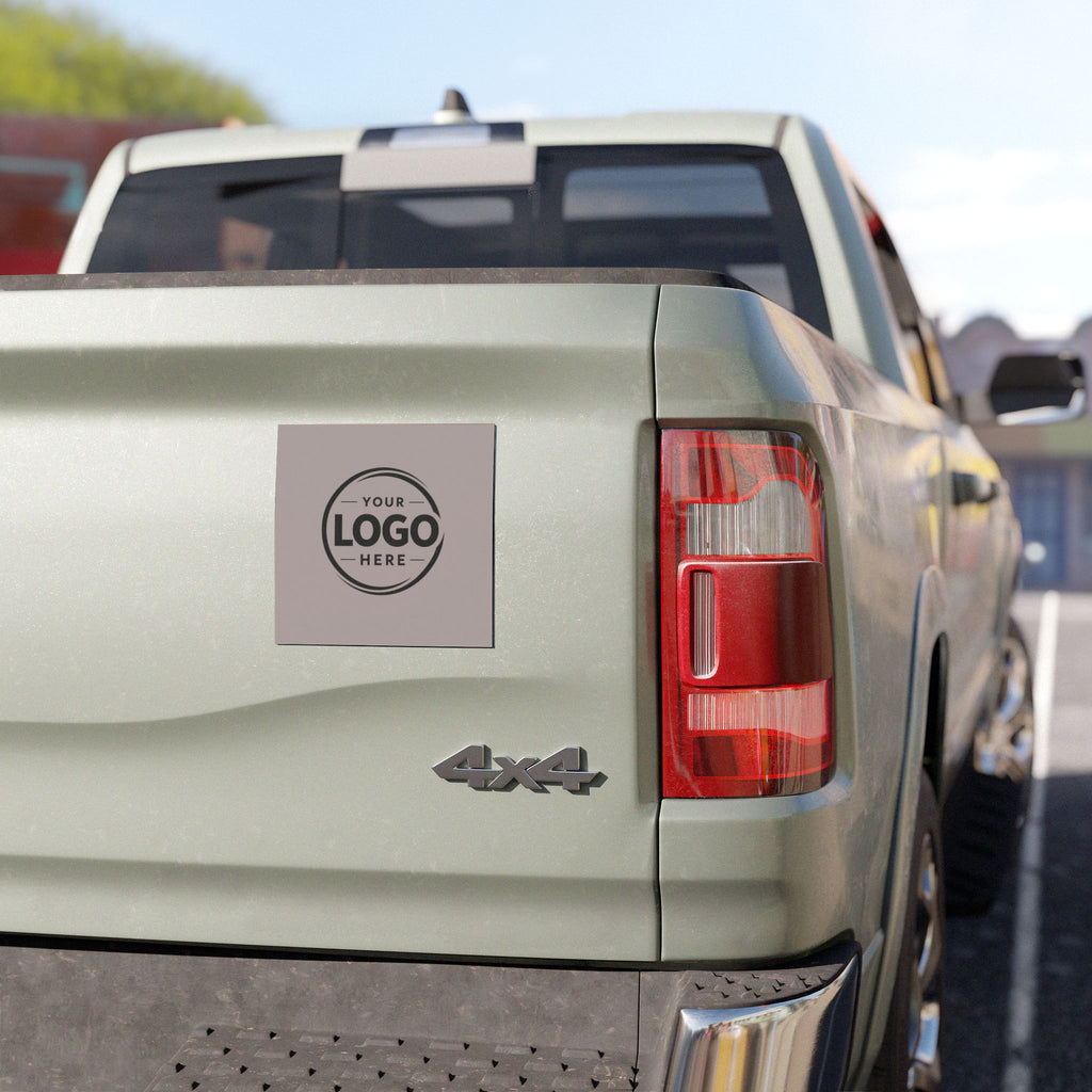 Custom Car Magnet — Personalized Logo Magnetic Sign for Vehicles