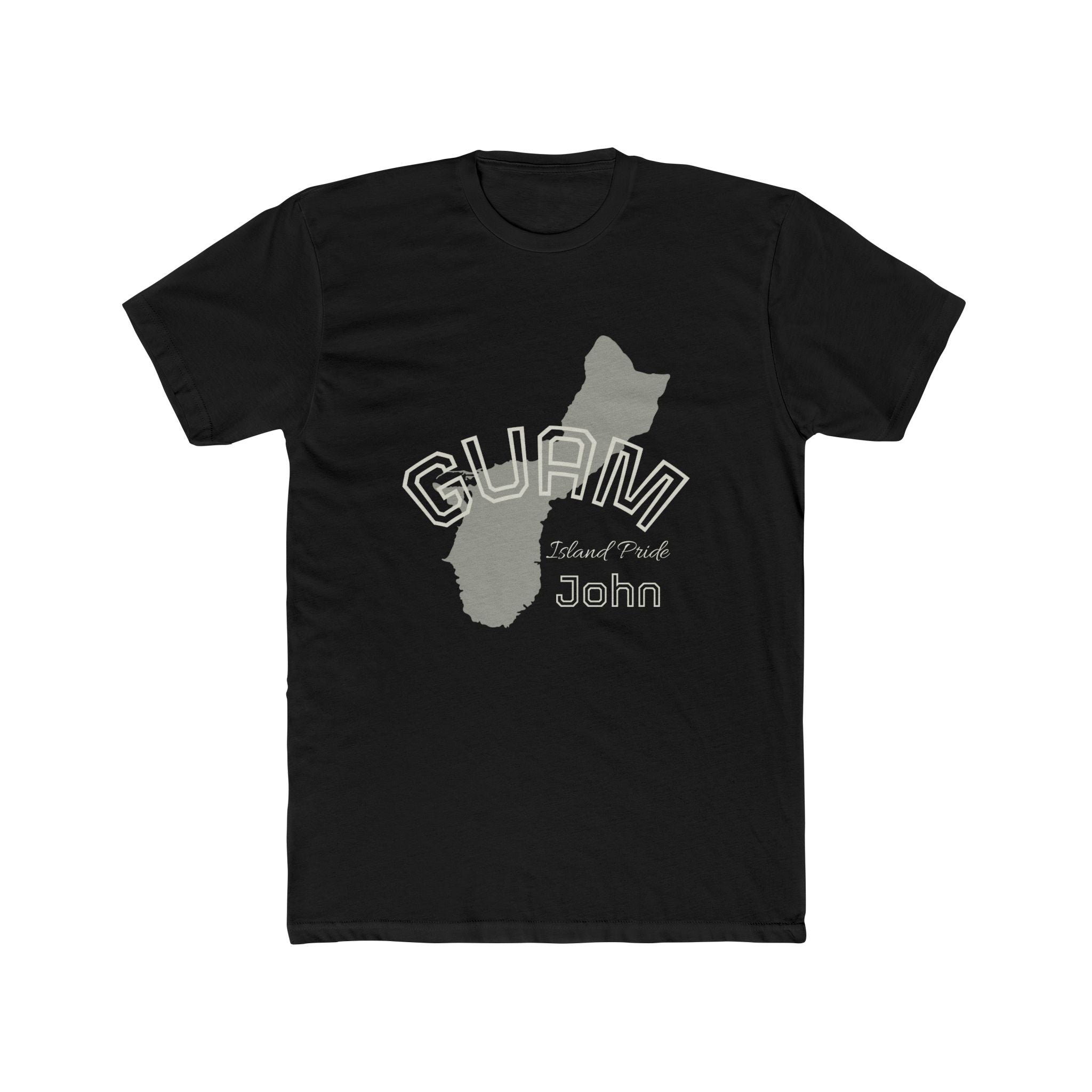 Personalize Guam Island Pride T-shirt | Custom Name T-shirt