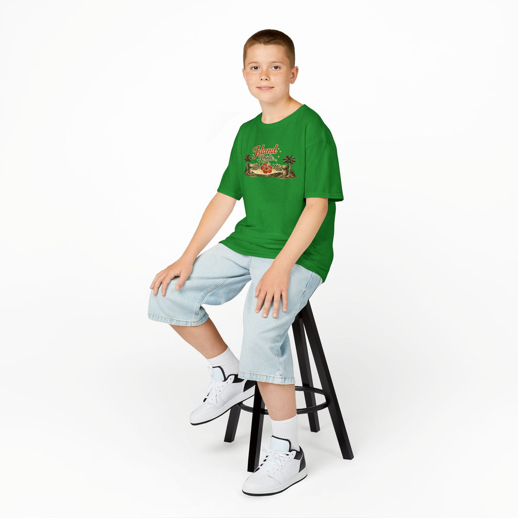 Personalized Kids Island Pride T-shirt (mockup sample)